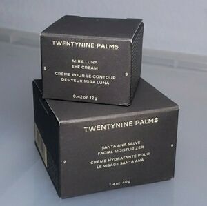 Twentynine Palms Eye Cream and Facial Moisturizer Set
